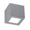 Foto para 16w 750lm 30K 5" Rubix Outdoor LED WW Graphite Ceiling Flush Mount