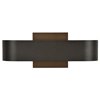 Foto para 27w Montreal SSL 90Plus CRI Bronze Frosted Marine Grade Wet Location Wall Fixture (OA HT 2.48)