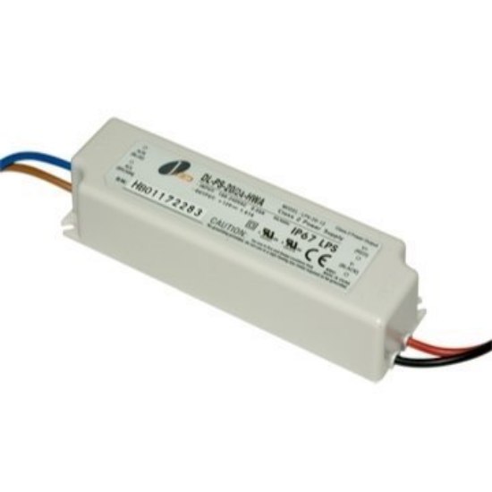 Foto para 12w 24V DC Hardwire LED Power Supply