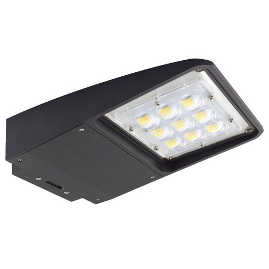 Foto para 75w ≅400w 8738lm 40K Dark Bronze LED NW Slim Area Light