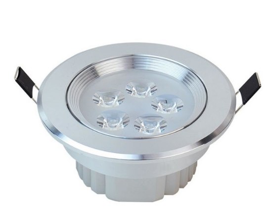 Foto para 7w Aluminum CW LED Downlight