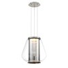 Foto para 15.5w 960lm 30k 120-277v 13" Dynamo Brushed Nickel/Chrome WW LED Pendant