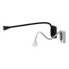 Foto para 8w 260lm 25" Stretch Black Swing Arm WW LED 1-Light Dimmable Wall Light