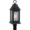 Foto para 75w 24" Shepherd Dark Weathered Zinc A19 Outdoor Post Lantern