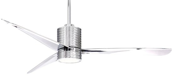 Foto para 50w WW 56" Mojave Chrome 3-Blade LED Ceiling Fan