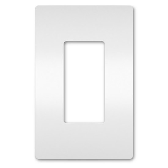 Foto para radiant White 1-Gang Screwless Wall Plate