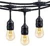 Foto para 11w 27k S14 Clear E26 Medium Candelabra SW Outdoor Commercial Grade String Incandescent Light Bulb