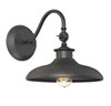 Foto para 100w 11" Raleigh Black Outdoor 1-Light E Wall Lantern