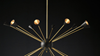 Foto para 800w (20x40) 60" Satellite Lacquered Burnished Brass 20-Light E12 Chandelier