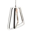 Foto para 60w 19" Adele English Bronze & Polished Nickel Brass 1-Light E26 A19 Pendant