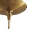 Foto para 60w 10" Garrison Antique Brass Clear Glass 1-Light E26 A19 Round Pendant