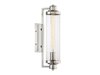 Foto para 60w 5" Pike Polished Nickel 1-Light Wall Sconce