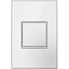 Foto para adorne Real Materials Mirror White 1-Gang Wall Plate