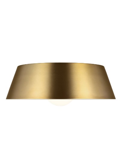 Foto para 12.5w 828lm 17" Joni Aged Brass Dimmable WW LED930 Flush Mount