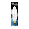 Foto para 25w 25k 220lm Clear Torpedo Tip Chandelier E12 SW Incandescent Light Bulb