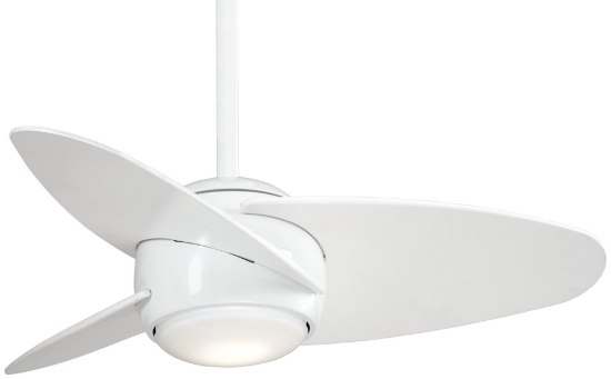 Foto para 21w 36" Slant White Ceiling Fan