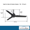 Foto para 54" Java Coal Ceiling Fan