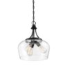 Foto para 15" Octave Black 3-Light E26 Pendant