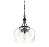 Foto para 15" Octave Black 3-Light E26 Pendant