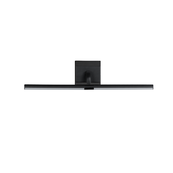 Foto para 18½" Mona 1 Black 1-light Tubular Vanity Picture Wall Sconce