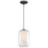 Foto para 7" I-Biza White Marble Black Pendant