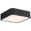 Foto para 12" Granada Black/White LED Flush Mount