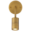 Foto para 2.50" Cafe Antique Brushed Brass Dim LED Sconce