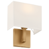 Foto para 8" Mid Town Antique Brushed Brass Sconce